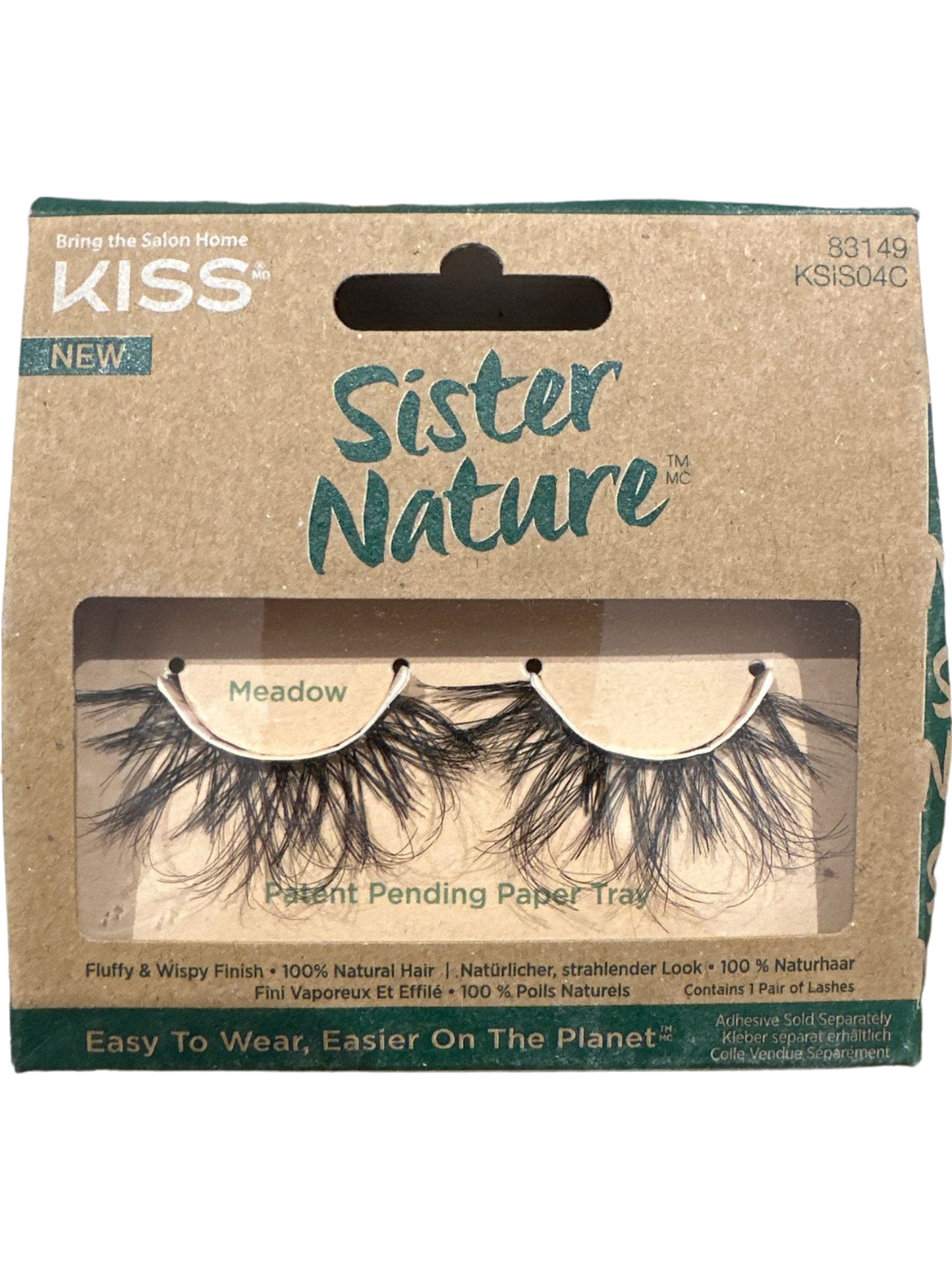 KISS Sister Nature False Eyelashes Meadow 16mm