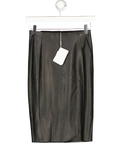 WOLFORD Black Jenna Midi Skirt UK 6