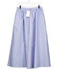 MANGO Baby Blue  Flared Cotton Skirt UK S