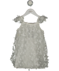 DOLLY by Le Petit Tom White Tulle Butterfly Applique Dress Size P - 1-3 Yrs 1 Year