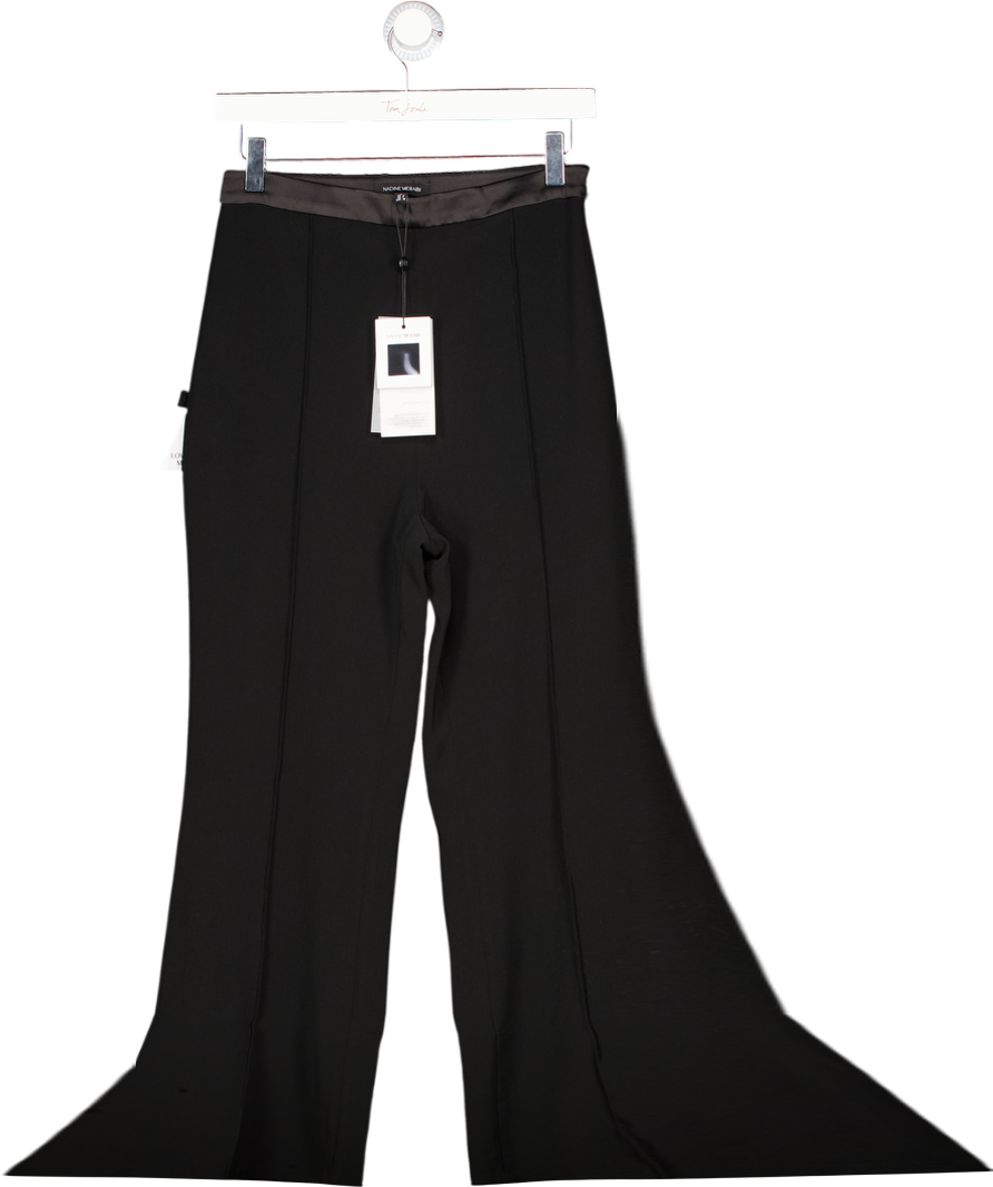 Nadine Merabi Black Charlotte Trousers UK 8