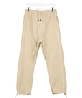 essentials Beige Training Classic Flare Sweatpant UK S