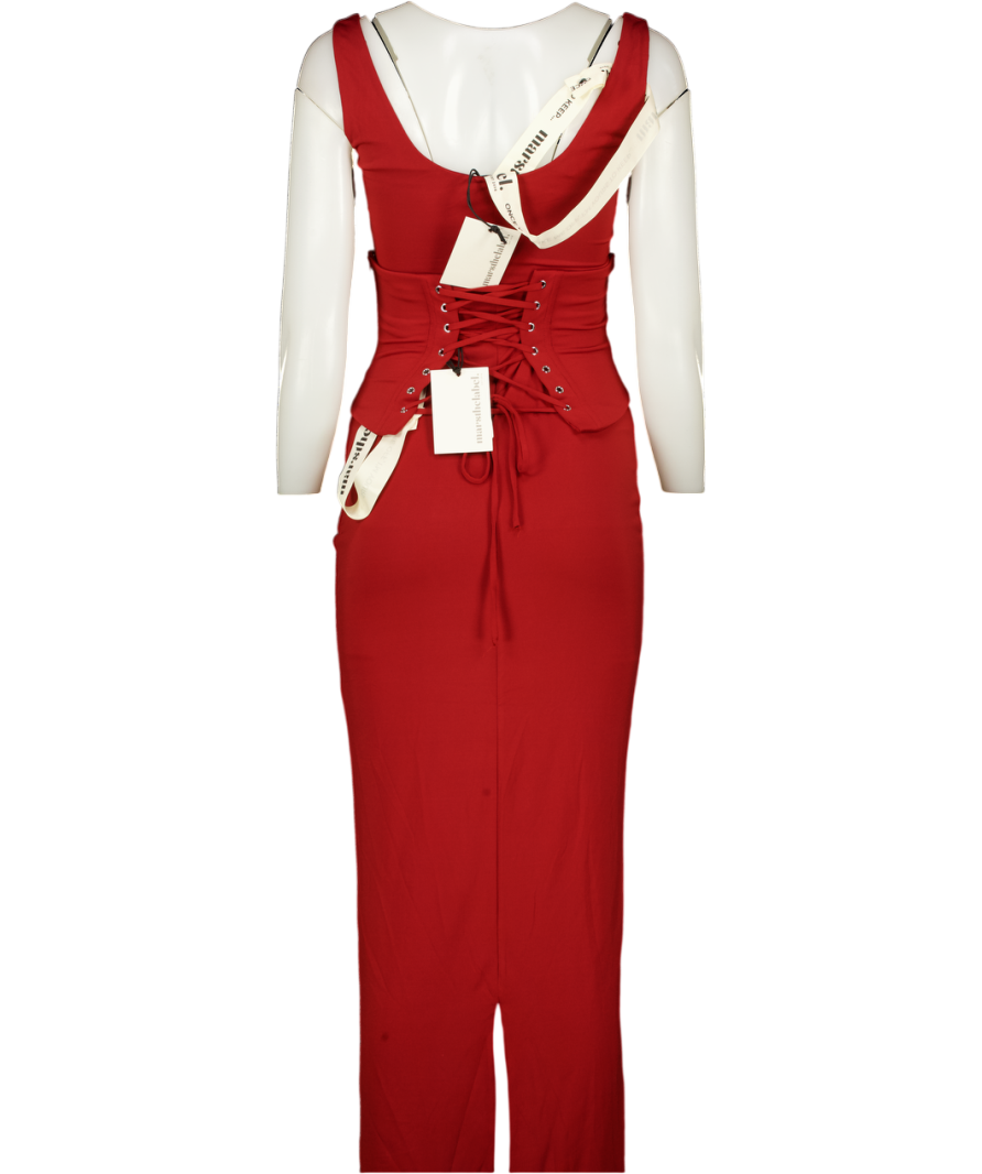 Mars the Label The Sandra Scoop Maxi In Red UK 8