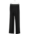 HELMUT LANG Black Straight Leg Trousers Us2 UK 6