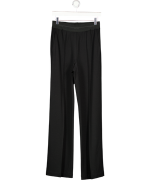HELMUT LANG Black Straight Leg Trousers Us2 UK 6