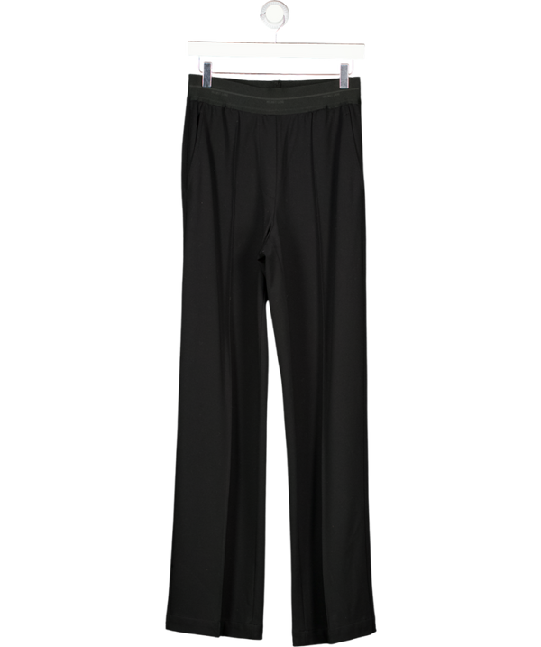 HELMUT LANG Black Straight Leg Trousers Us2 UK 6