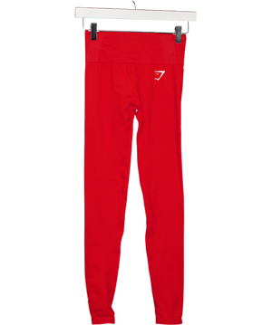 gymshark Red Vital Soft Leggings UK XS