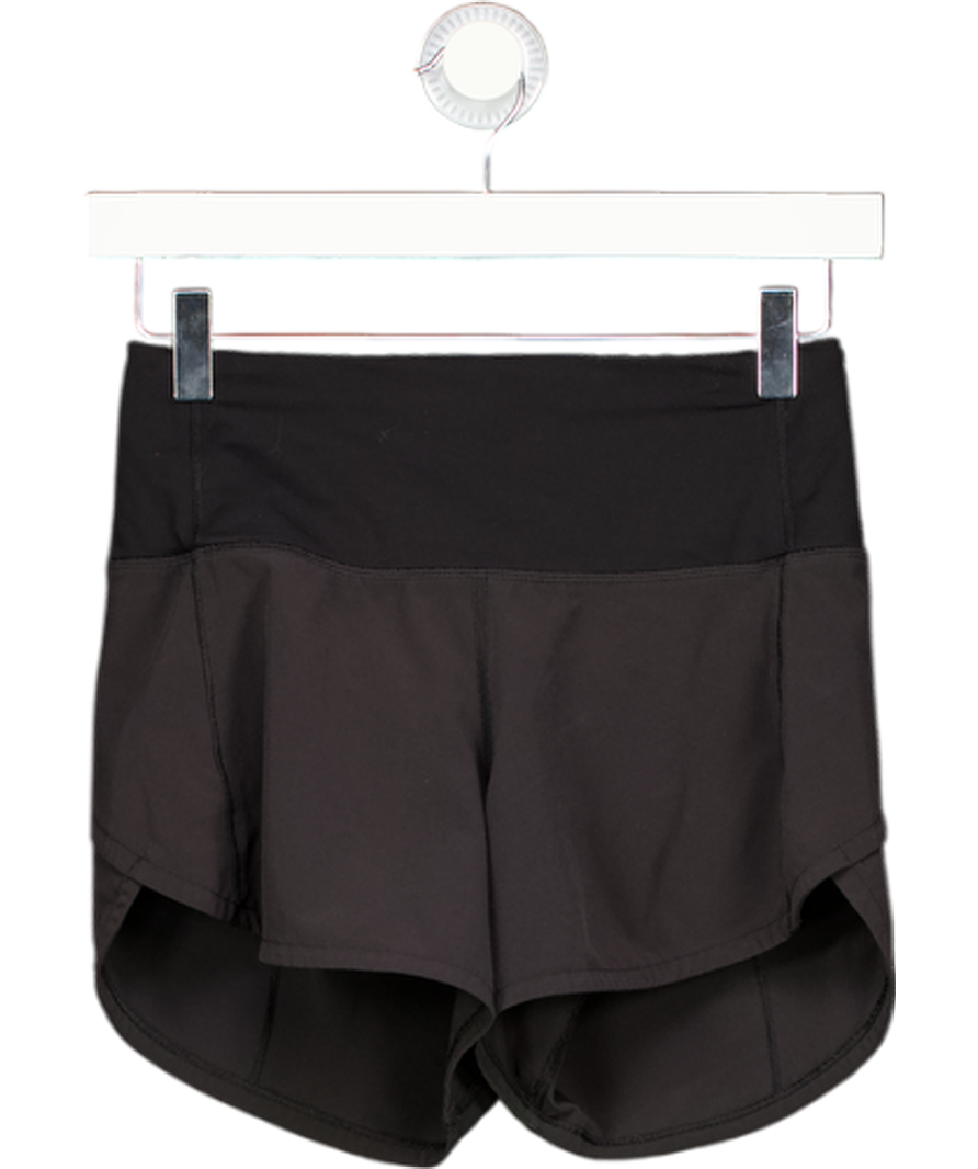 LULULEMON Black Running Shorts Us2 UK 6