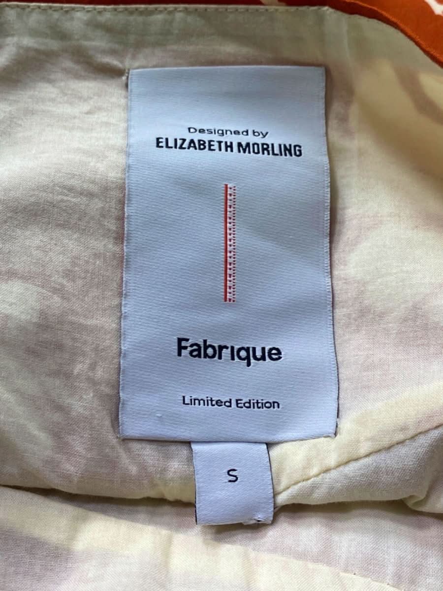 Fabrique Elizabeth Morling Red Floral Dress UK S - Reliked