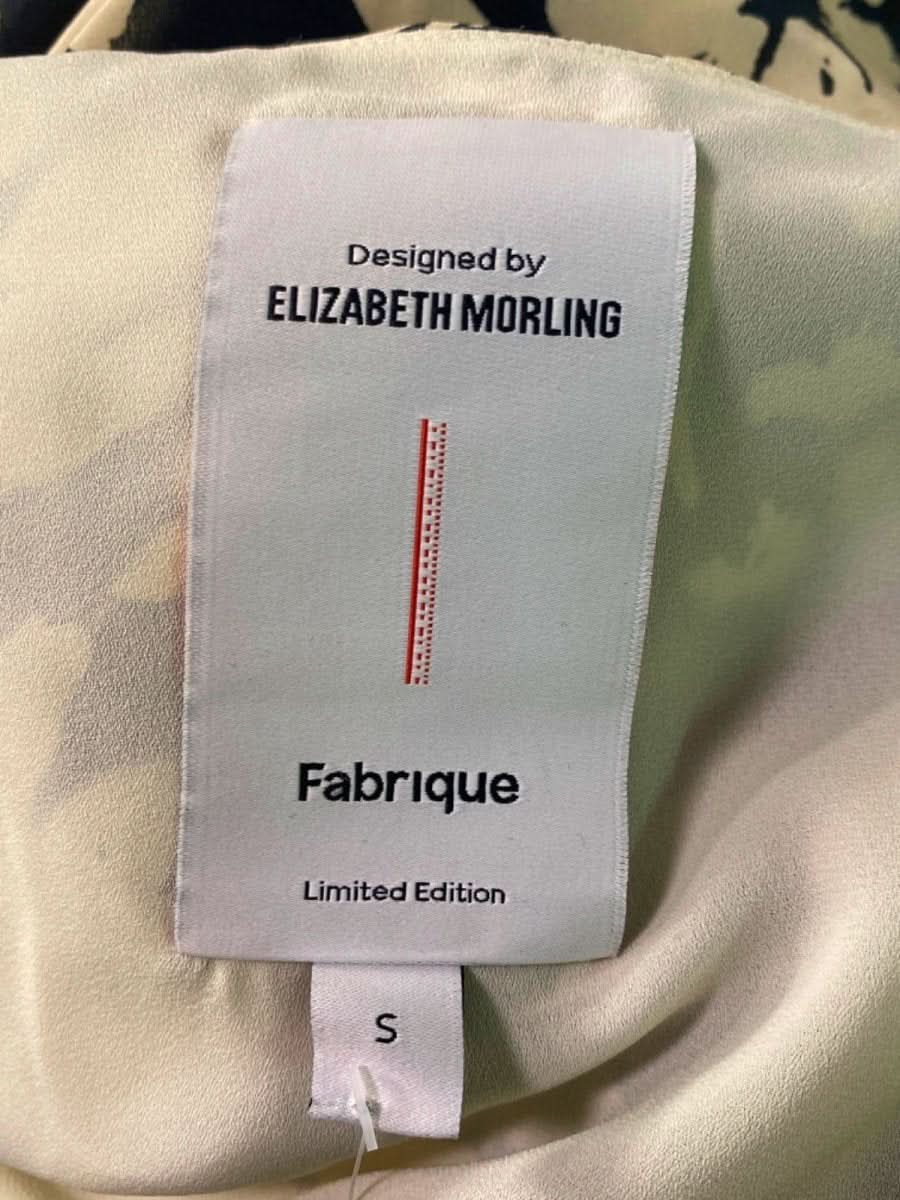 Fabrique x Elizabeth Morling Black Floral Limited Edition Dress UK S - Reliked