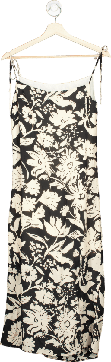 Fabrique x Elizabeth Morling Black Floral Limited Edition Dress UK S - Reliked