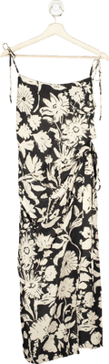 Fabrique x Elizabeth Morling Black Floral Limited Edition Dress UK S - Reliked