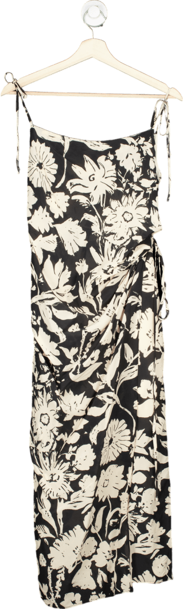 Fabrique x Elizabeth Morling Black Floral Limited Edition Dress UK S - Reliked