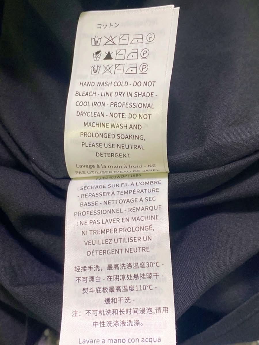 Fabrique x. Elizabeth Morling Black Polka Dot Dress UK S - Reliked