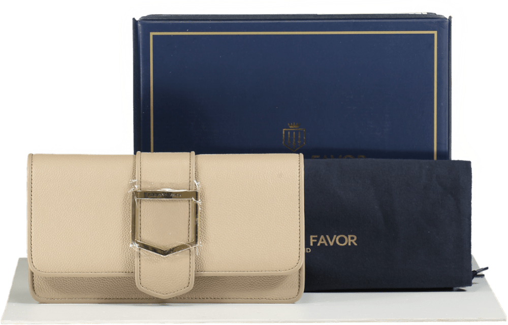 Fairfax & Favor Stone Belmont Clutch Bag - Reliked