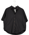 Faithful The Brand Mirabella Shirt Black UK S - Reliked