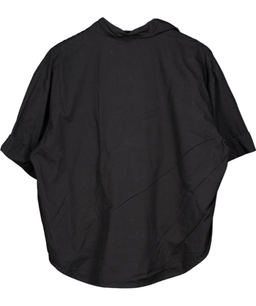 Faithful The Brand Mirabella Shirt Black UK S - Reliked