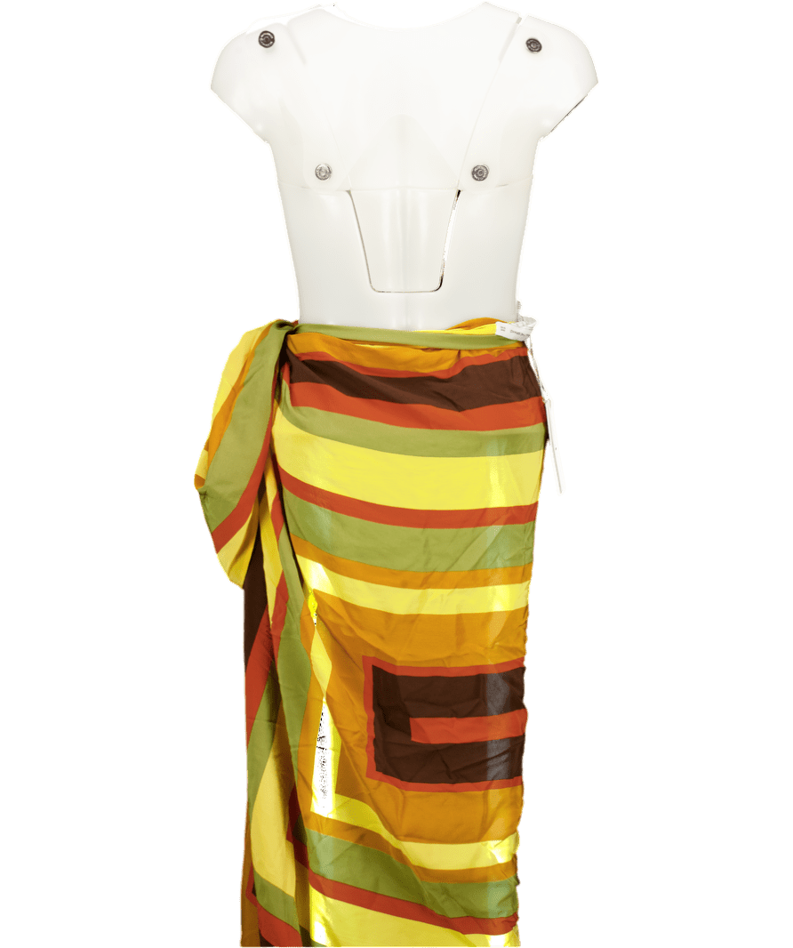 faithfull Multicoloured Fátima Pareo Cisco Stripe Palm One Size - Reliked