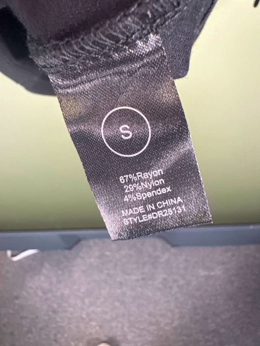 Fashion Nova Black Bodycon Dress Small - Reliked