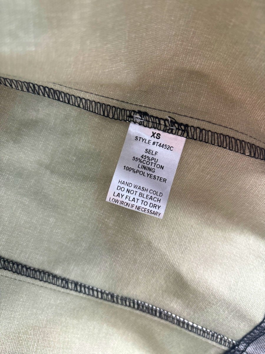 Fashion Nova Grey Washed Denim Jacket XS - Reliked