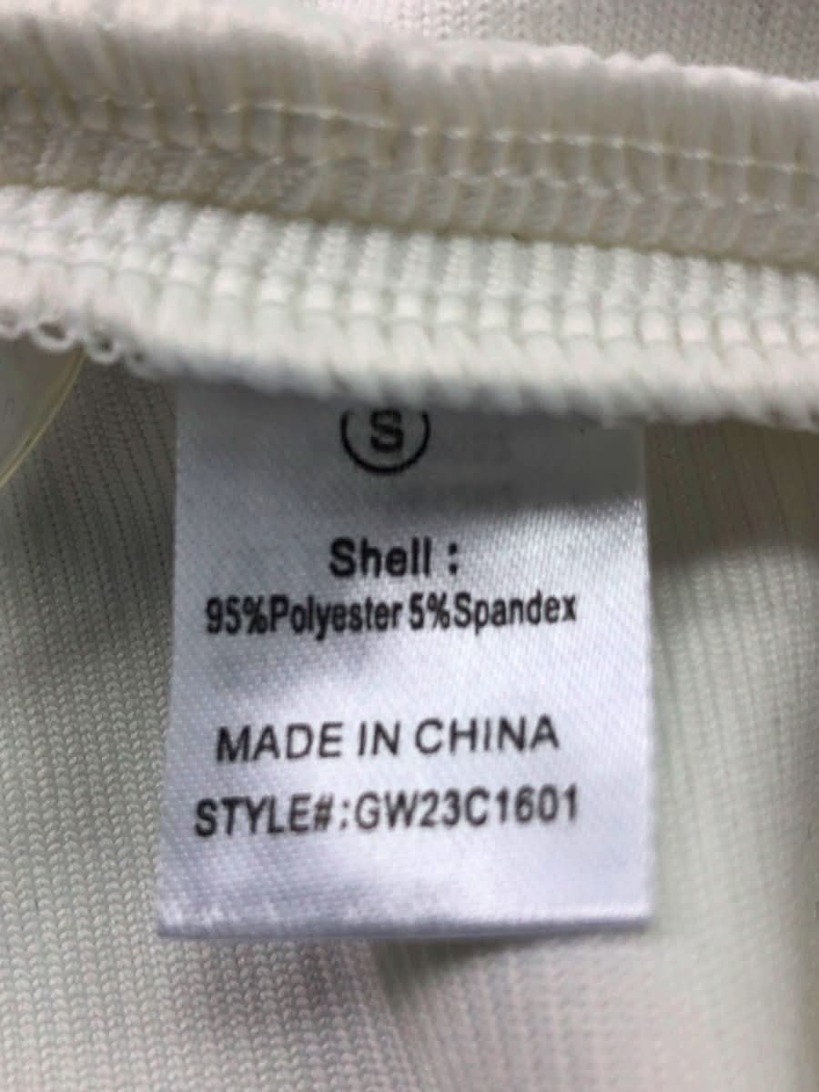 Fashion Nova White Fraza Fringe Halter Top UK S - Reliked