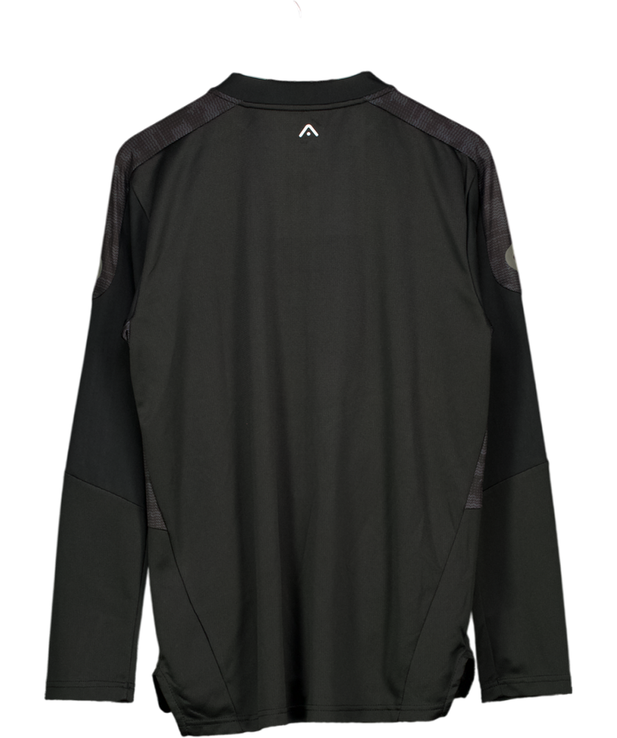 KOOGA Black Quarter Zip Top UK M