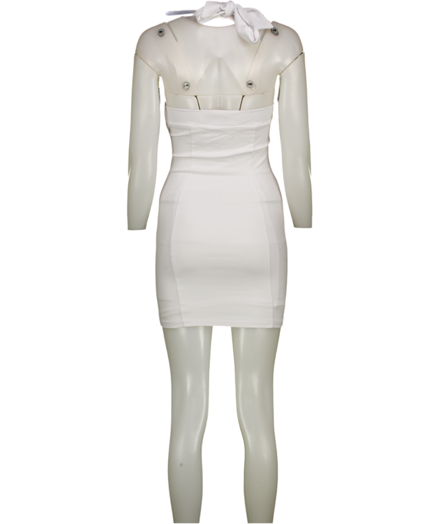 WHITE FOX More Like That Mini Dress White UK XS