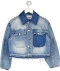 SELF'WHO Blue Denim Jacket UK S