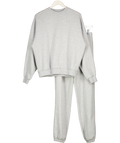 alo yoga Grey 2-piece Accolade French Terry Sweatshirt And Jogger Set UK S