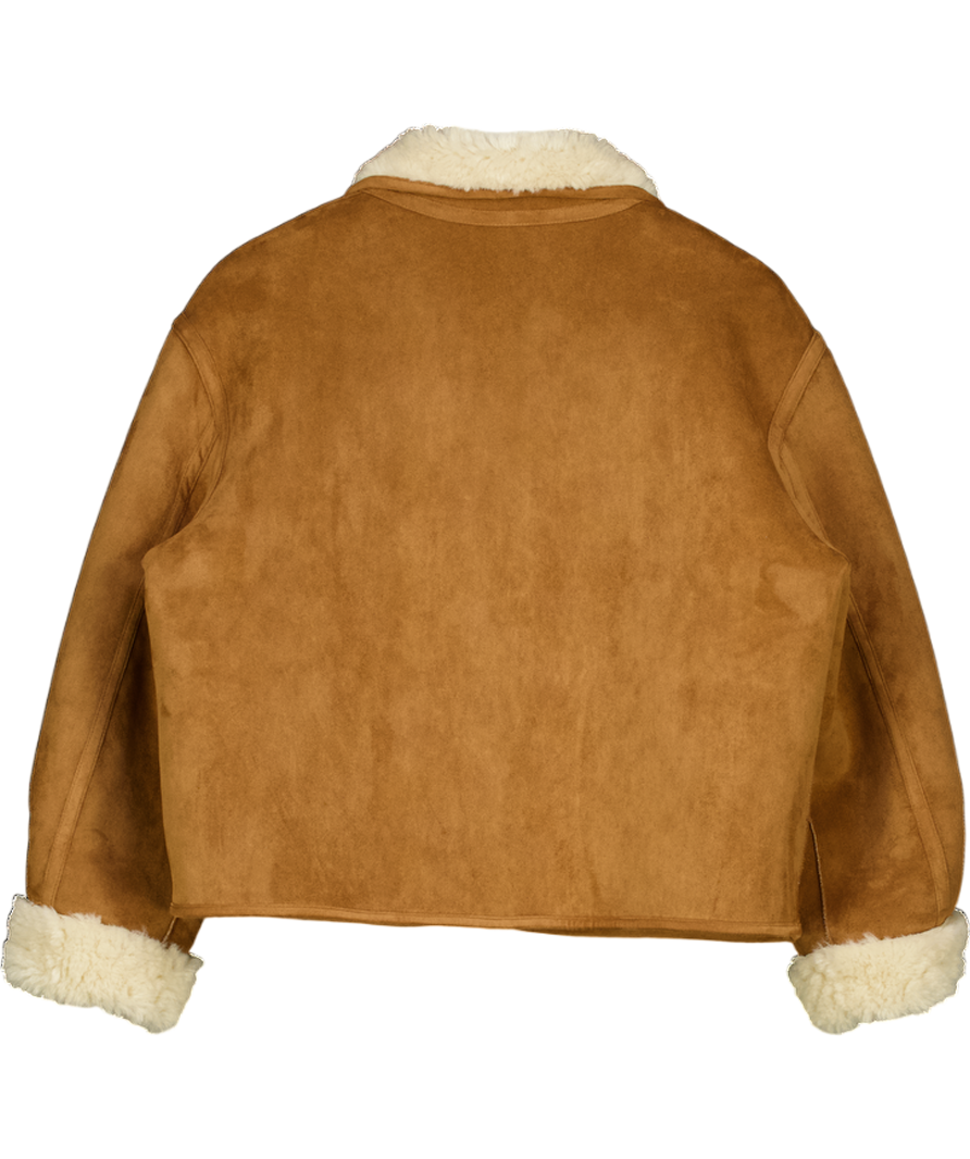 ZARA Beige Reversible Double-faced Jacket UK S