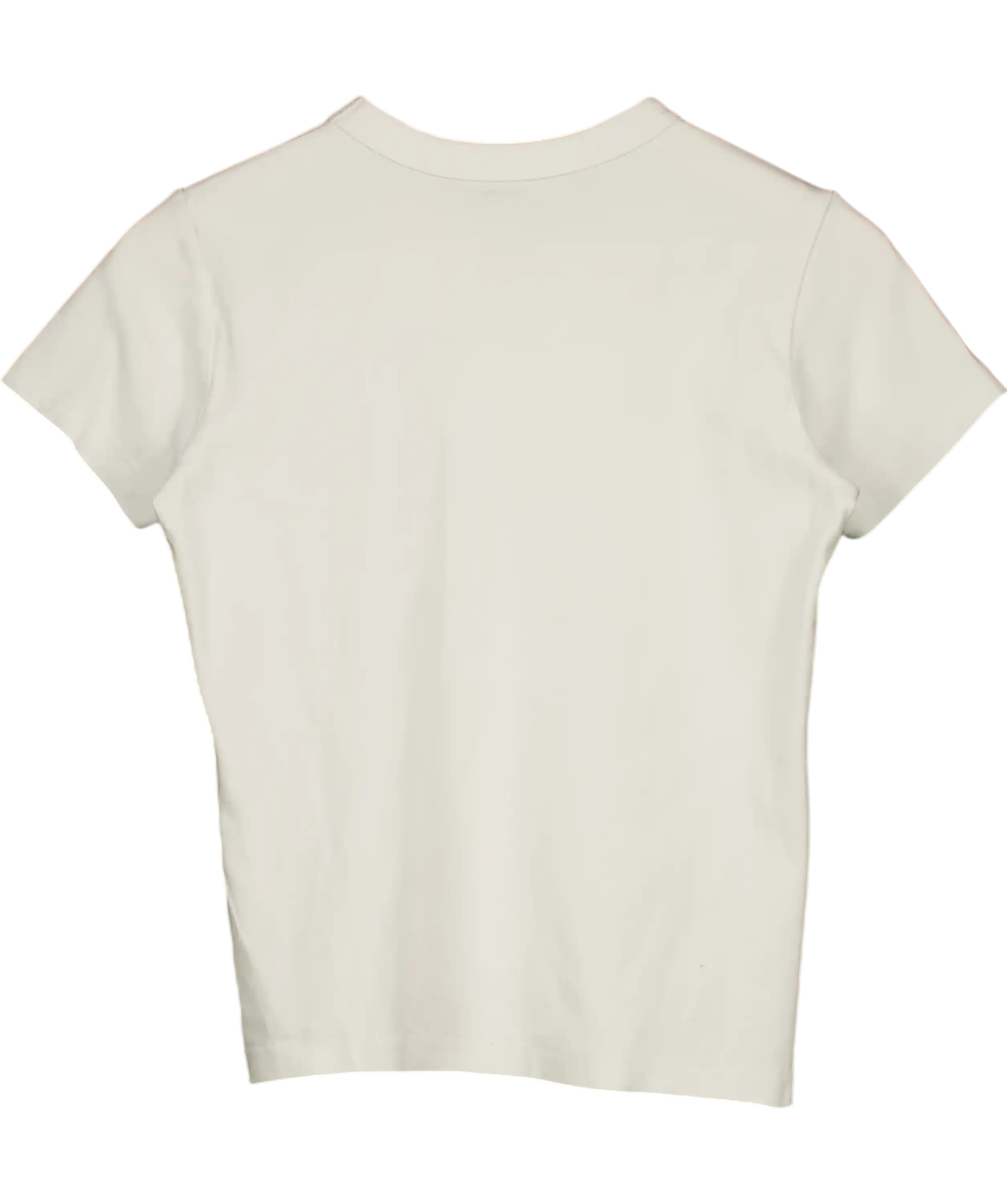 Uniqlo White Crew Neck T-shirt UK S