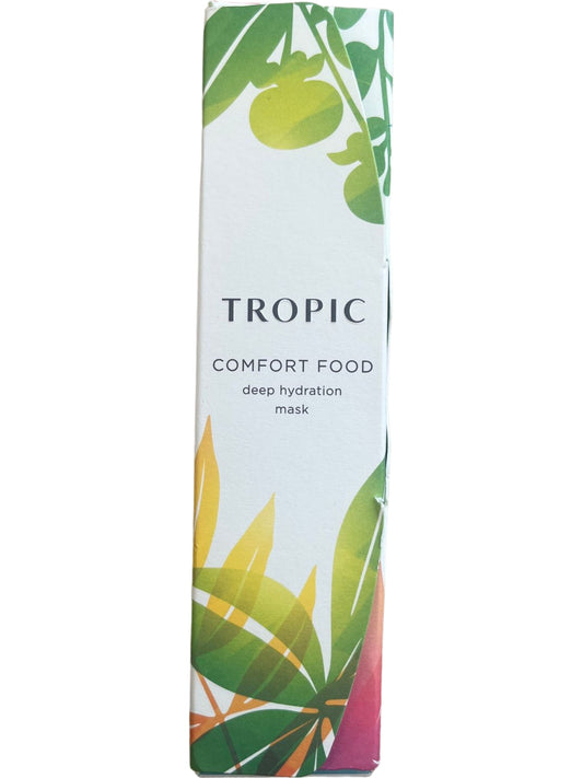 Tropic Comfort Food Deep Hydration Mask Natural Organic Skincare