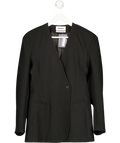 Weekday Black Sharp Blazer UK 8