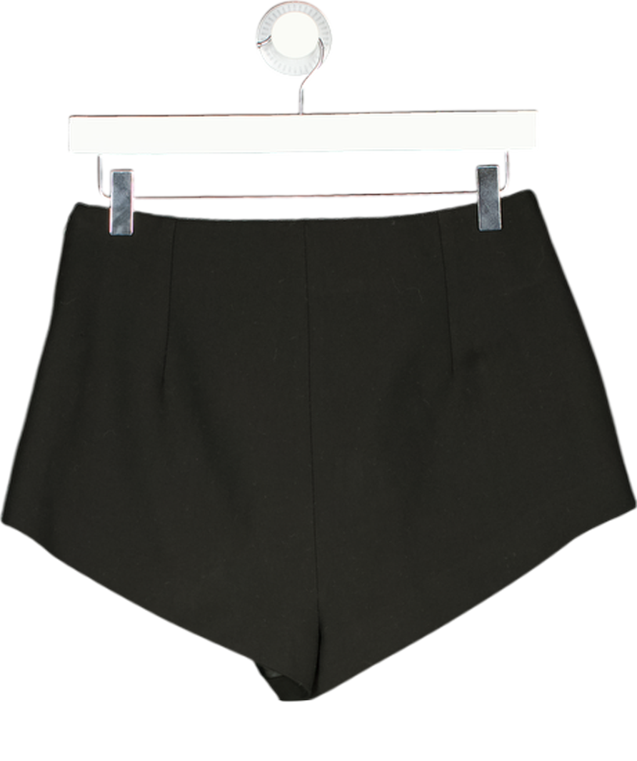 Karen Millen Black Tailored Hotpant Shorts UK 8