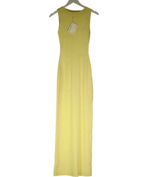 PEPPERMAYO Holly Knit Maxi Dress - Yellow UK S/M