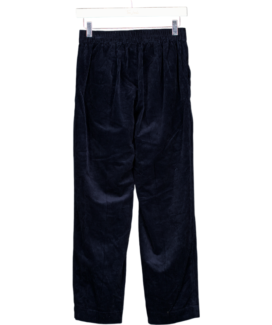 Sunspel Blue Nz49 Double Pleat Corduroy Trouser UK XS
