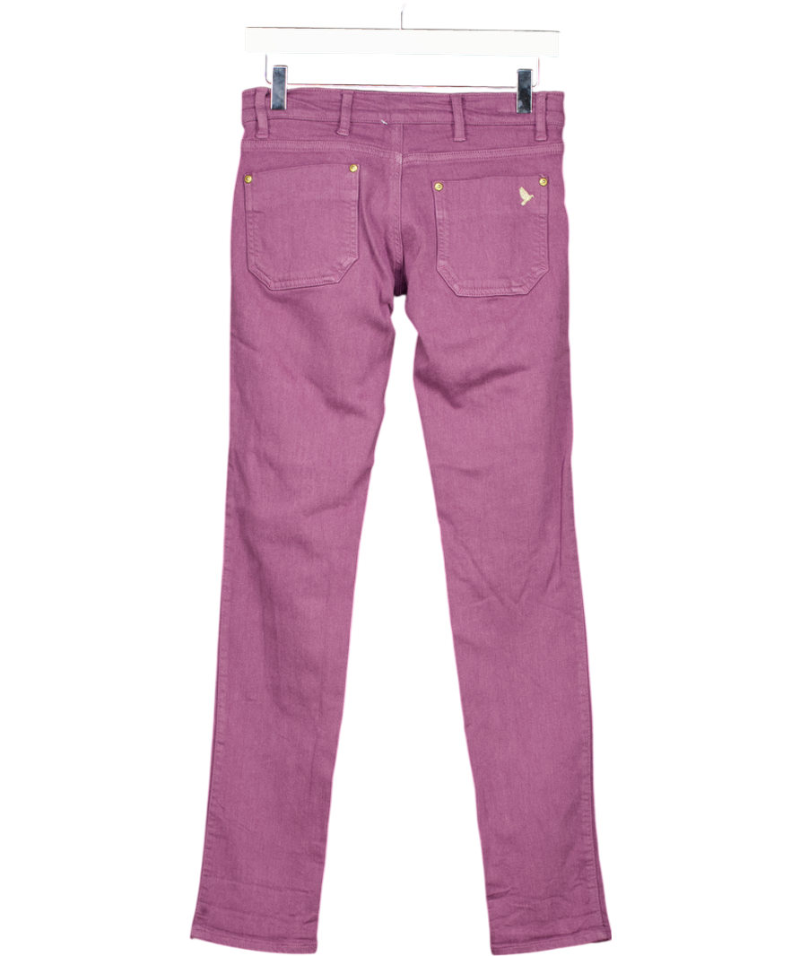MIH Jeans Purple Vienna Low Rise Super Skinny Jeans W27
