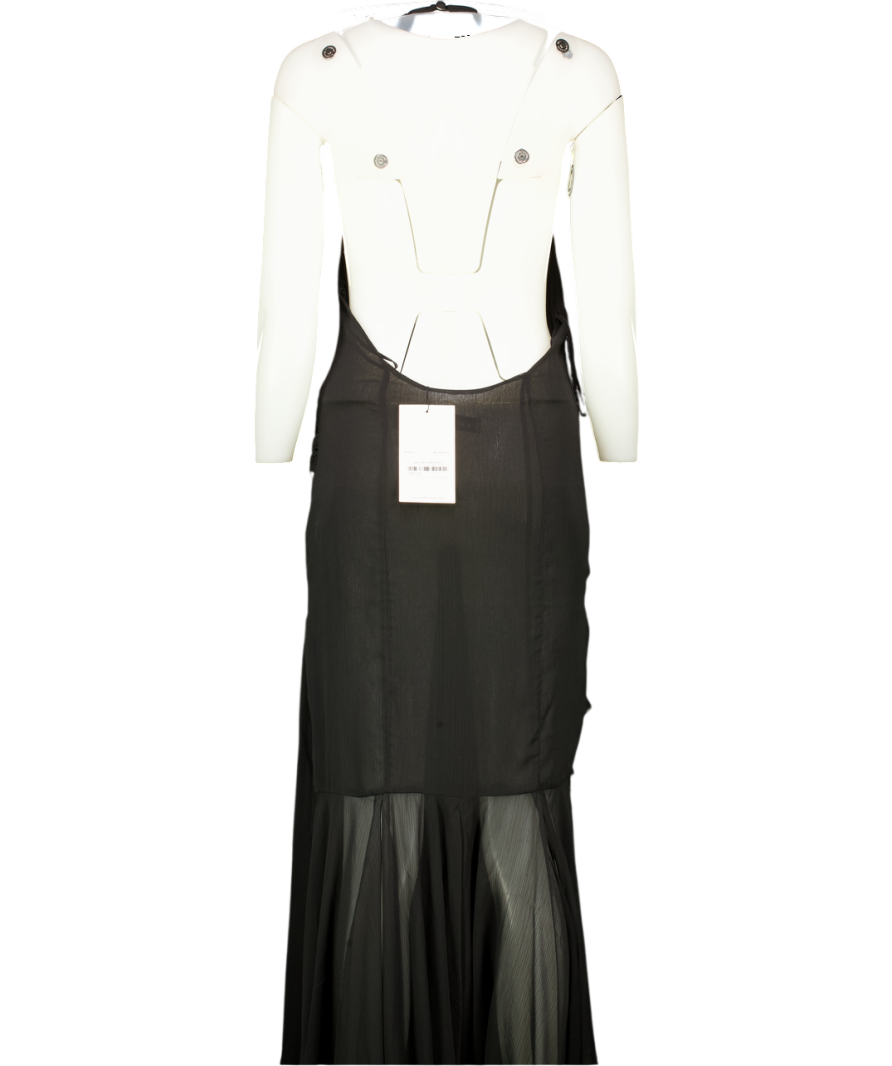 Stolen Stores Black Betta Maxi Dress UK S