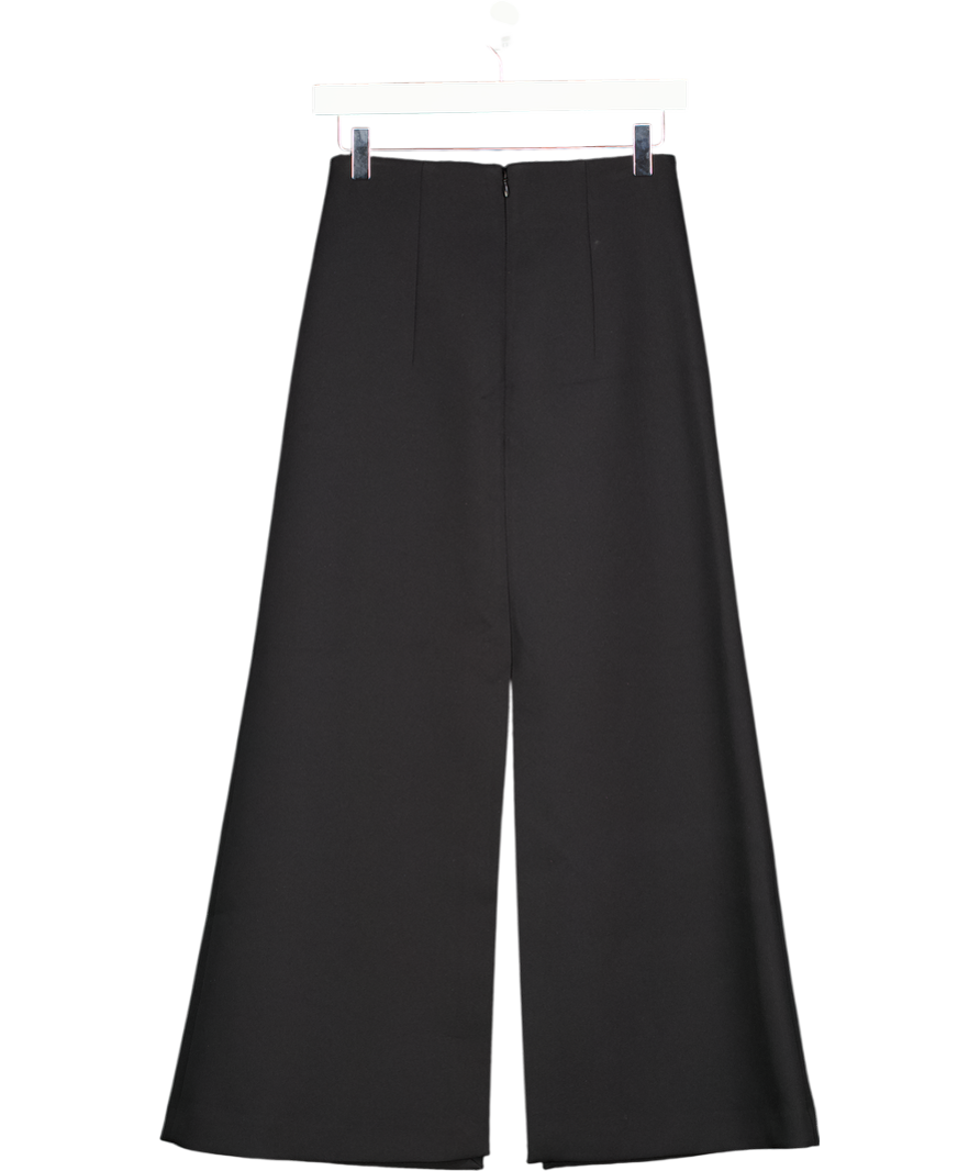 MA-JR Black The Split Midi Skirt UK 8