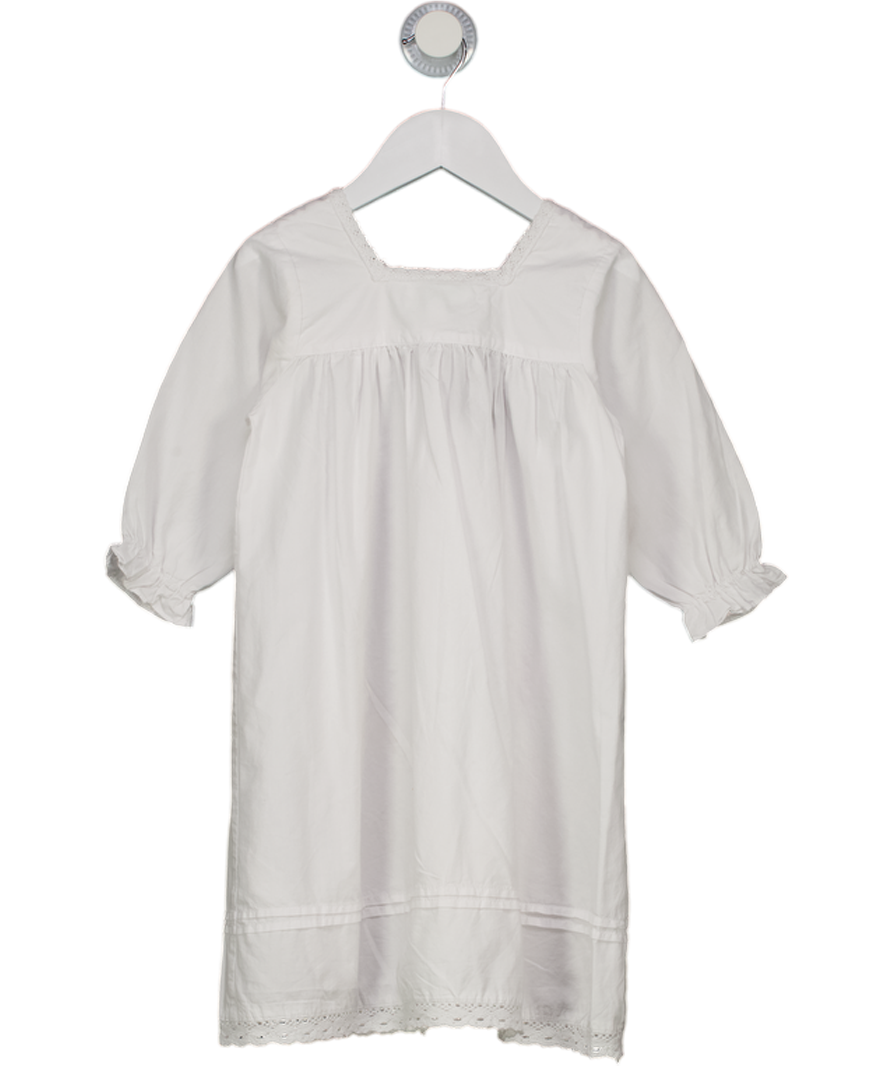POWELL CRAFT White Ophelia Unicorn Girls Nightdress 2 Years