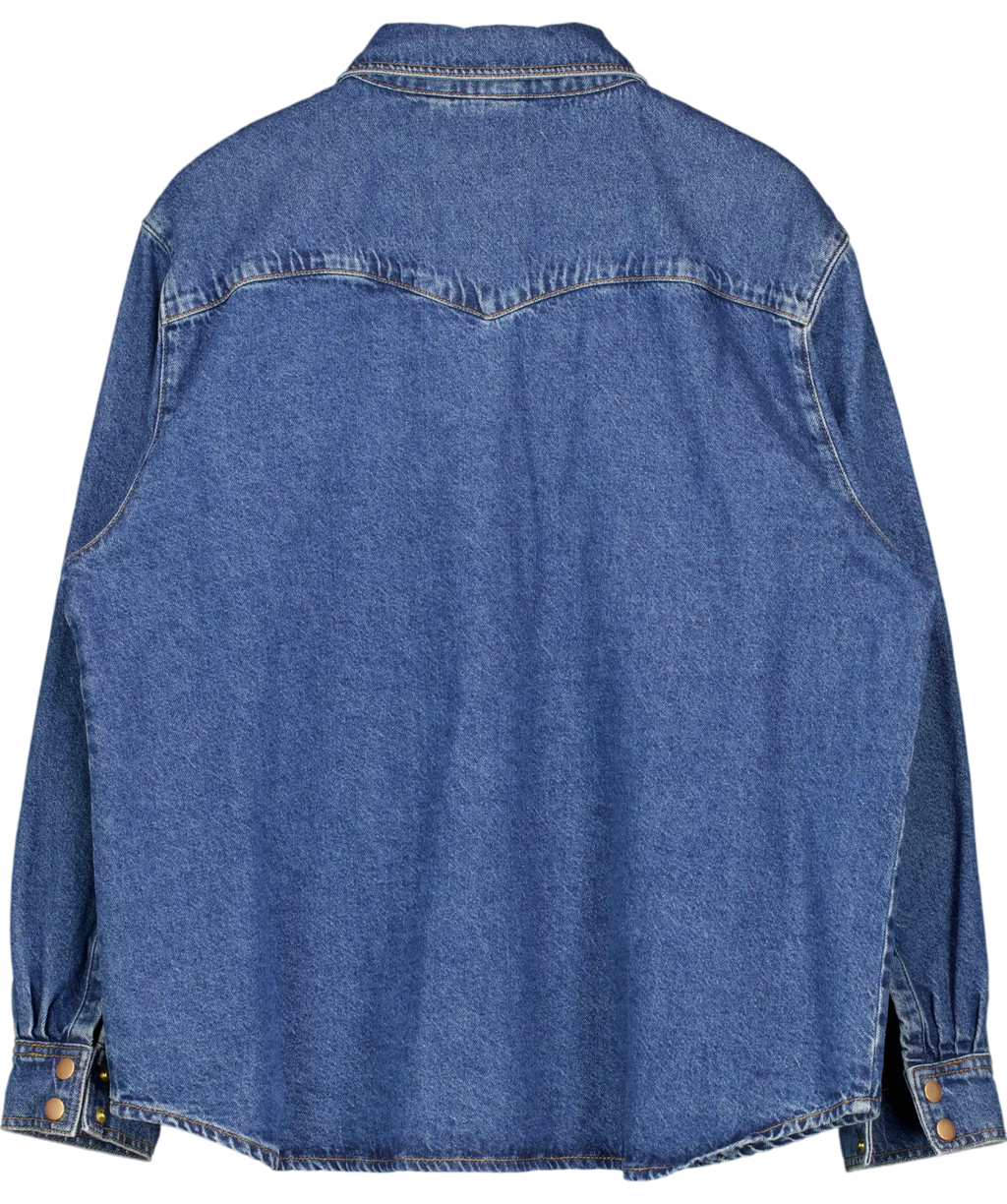 AND/OR Blue Denim Jacket UK 18
