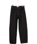 FRAME Low Slung Barrel - Relaxed Fit Jeans - Black W24