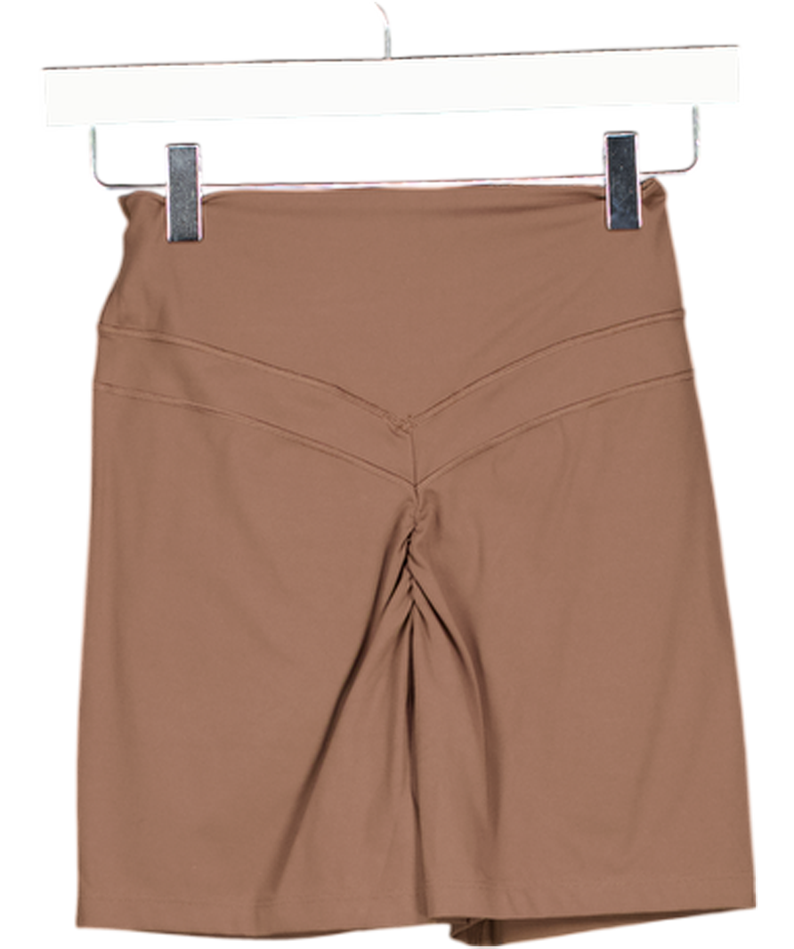 gymshark Brown Everyday Seamless Shorts UK S