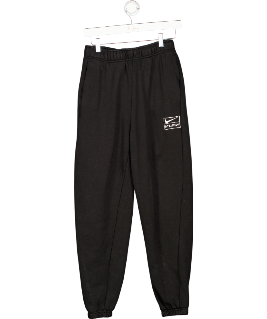 NIKE X STUSSY Black Fleece Sweatpants UK S