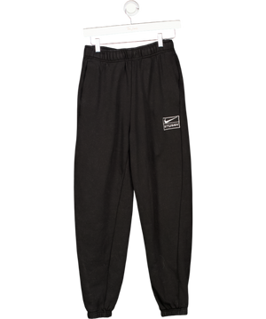 NIKE X STUSSY Black Fleece Sweatpants UK S