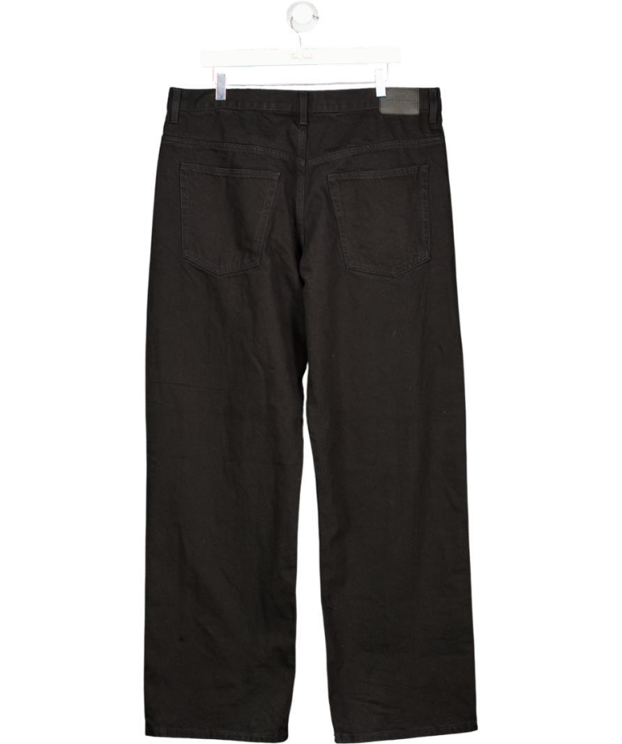 WEEKDAY Sphere Low Waist Loose Fit Jeans In Black L34 W34