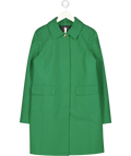 TALBOTS Green Twill Car Coat Us4 UK 8