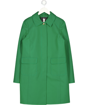 TALBOTS Green Twill Car Coat Us4 UK 8