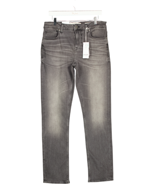GUESS MAN Grey Angels Slim Fit Straight Leg Jeans L32 W32