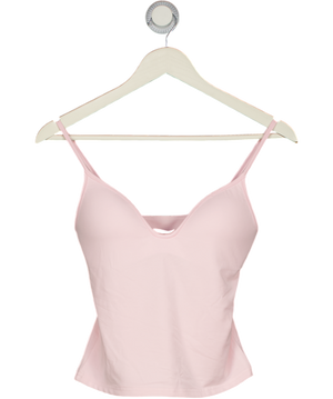 WHITE FOX Baby Pink Cupped Detail Cami Top UK M